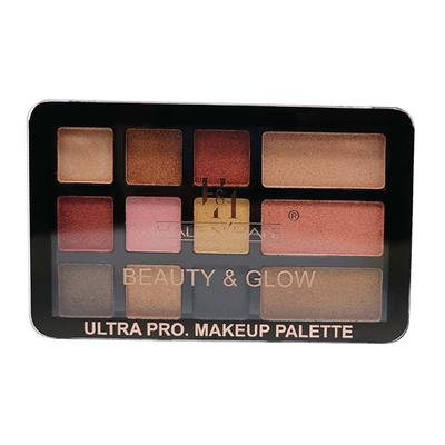 Half N Half Beauty Glow, Ultra Pro Makeup Eyeshadow Multicolour Palette 01 True Story 18 gm - Face Palettes