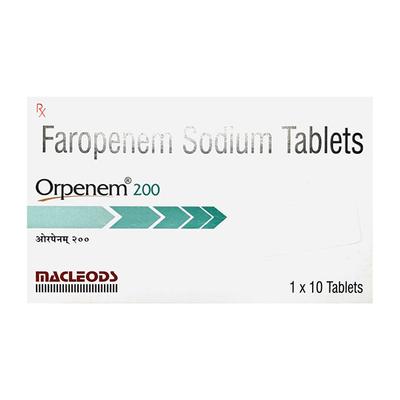 ORPENEM 200 Tablet 10's - Bacterial Infections-OBL