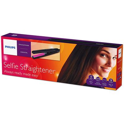 Philips Compact straightener Pink plate (HP8302/06) 1's - Straighteners