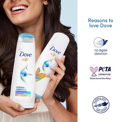 Dove Glycolic Hydration Shampoo 340 ml - Shampoos