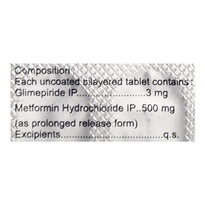 Glimisave M3 Tablet 15'S - Diabetes-Ant