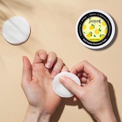 Jaquline USA Nail Polish Remover Pads Italian Lemon (Pack of 30) 1's - Nail Polish Remover