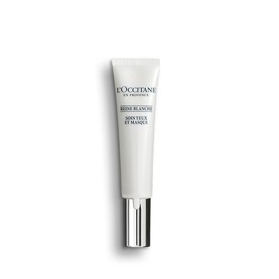 L'Occitane Reine Blanche Brightening Eye Care & Mask 15 ml - Eye Masks