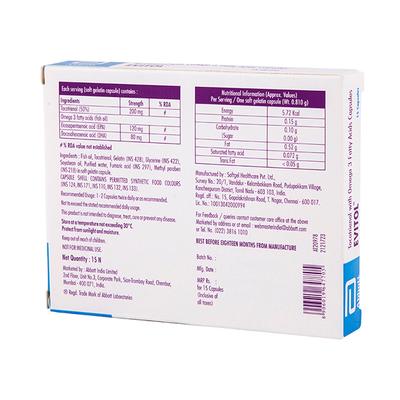 EVITOL Capsule 15's - Supplements-Sup