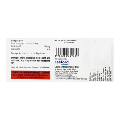 CAMIROFEN 10 Tablet 10's - Muscle Cramps/Spasticity-Mus