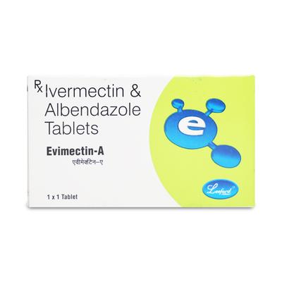 EVIMECTIN A Tablet 1's - Parasitic Worms-Ant