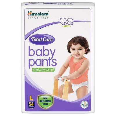 Himalaya Total Care Baby Pants Large (L) 54's - Diapers & Wipes