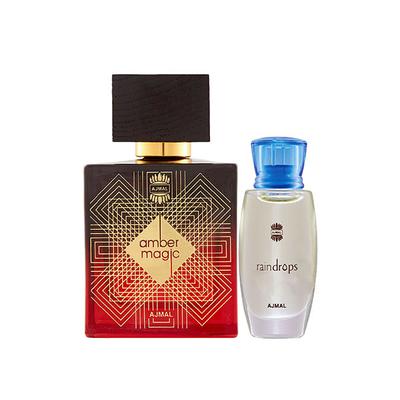 Ajmal Amber Magic EDP Spicy Aromatic Perfume And Raindrops Concentrated Perfume Oil Floral Chypre 110 ml - Perfumes (Edt/Edp)