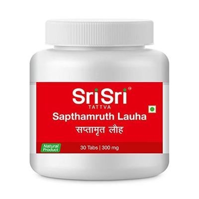 Sri Sri Tattva Sapthamruth Lauha 300 mg Tablet 30's - Speciality Medicines