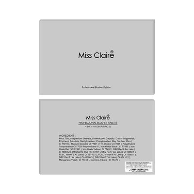 Miss Claire Professional Blusher Palette - 2 45 Gm - Blushes