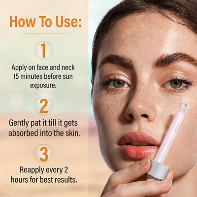 Faces Canada Sunscreen Serum, SPF 50+ PA+++, Protects From Uva & UVB Rays, 1% Hyaluronic Acid & Vitamin C 30ml - Face Sunscreen