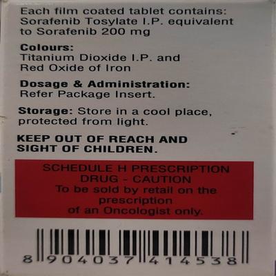 SORAFENAT Tablet 30's - Cancer Oncology-Cyt
