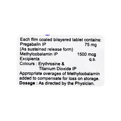 FREGAM M Tablet 10's - Neuropathic Pain-Dru