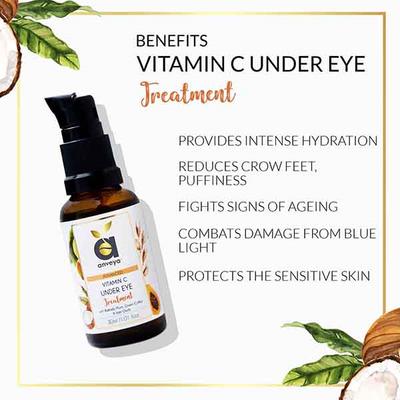 Anveya Vitamin C Under Eye Treatment 30 ml - Under Eye Creams & Serums