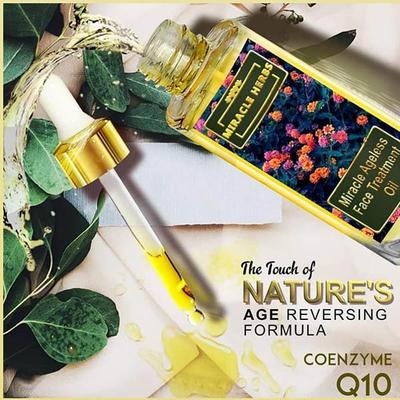 Miracleherbsindia Ageless Face Oil Multivitamin Complex 45 ml - Face Serum