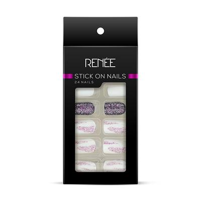 RENEE Stick On Nails - DN 01 (Pack of 24) 24's - Nail Care