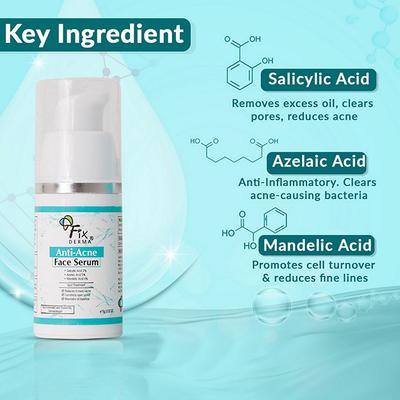 Fixderma 2 Percent Salicylic Acid Serum for Anti Acne and Spot Treatment 15 gm - Face Serum