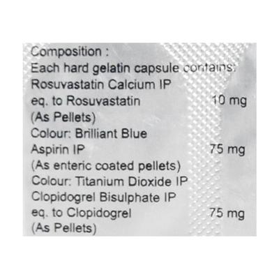 Lipirose Gold 10mg Capsule 10'S - High Cholesterol-Dys