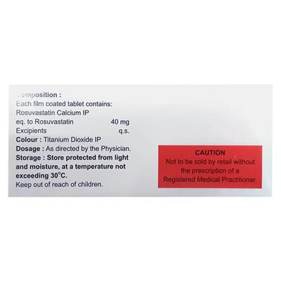 IMPUROSE 40 Tablet 10's - High Cholesterol-Dys