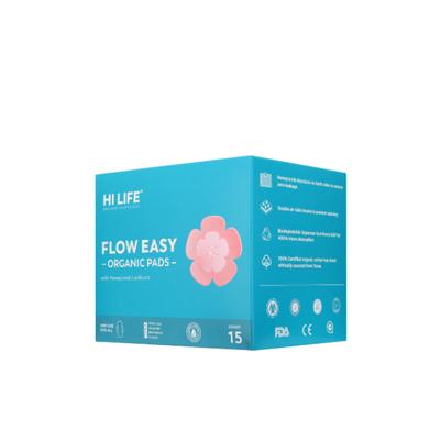 Hi Life Flow Easy Organic Pads 15's - Sanitary Napkins