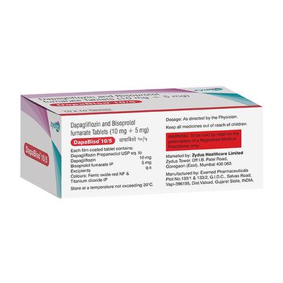 DAPABISO 10/5 Tablet 10's - Hypertension-Bet