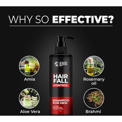 Beardo Hairfall Control Shampoo - Men 250 ml - Shampoos