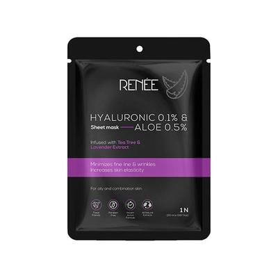 Renee Hyaluronic Acid and Aloe Sheet Mask 20 ml - Sheet Masks