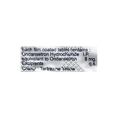 Ondedom 8mg Tablet 10'S - Vomitting/Emesis-Ant
