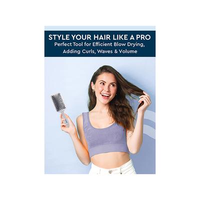 Gubb Paddle Hair Brush (Serenity) Gb-Lh-004 1's - Hair Brushes