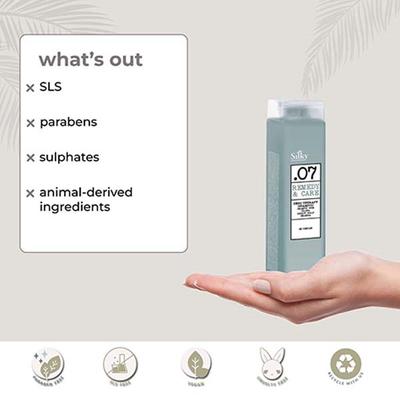 Silky Technobasics .07 Sebotherapy Shampoo For Greasy Scalp 1000 ml - Shampoos