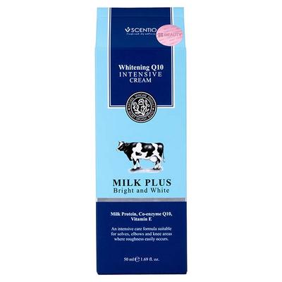 Scentio Milk Plus Organic Whitening Q10 Intensive Cream 50 ml - Face Creams