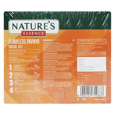 Nature's Essence Advanced Flawless Papaya Facial Kit 230 gm - Facial Kits