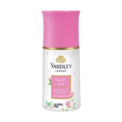 Yardley London Anti Perspirant Deodorant Roll-On - English Rose 50 ml - Women Deodorants/Roll-Ons