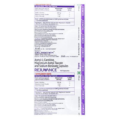 REJUVANCE Capsule 10's - Supplements-Sup