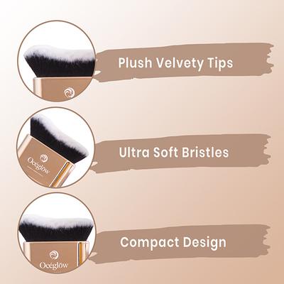 Oceglow Professional Multi-Tasking Kabuki Makeup Brush, Easy to Use for Powder, Foundation, Blush 1's - Makeup Kits & Sets