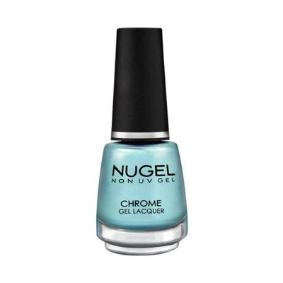 Nugel AQUA MARINE CS C10 Non Uv Gel Chrome Nail Enamel 13 ml - Nail Polish
