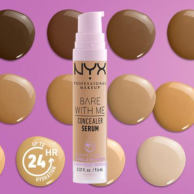NYX Professional Makeup Bare With Me Serum And Calm Concealer Medium 9.6 ml - Concealer