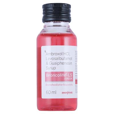 BRONCOLITE LS JUNIOR Syrup 60ml - Cough And Cold-Cou
