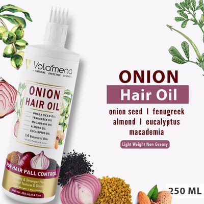 Volamena Onion Hair Oil with 14 botanical oil 250 ml - Hair Oils