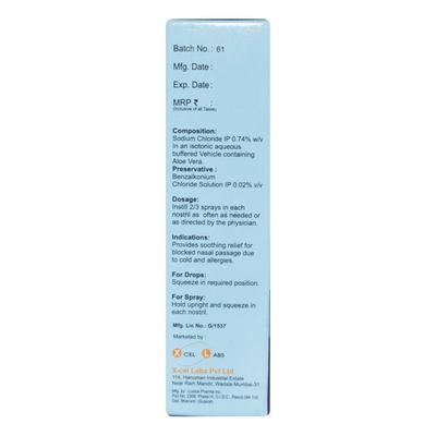 CLENO S Nasal Solution 15ml - Nasal Congestion-Nas