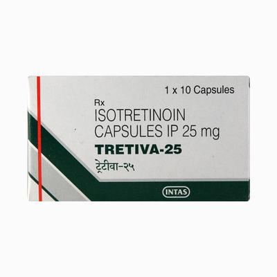 Tretiva 25mg Capsule 10'S - Acne-Acn