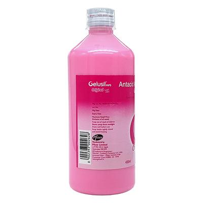 GELUSIL MPS Original Sugar Free Mint Flavour Liquid 400ml - Ulcer/Reflux/Flatulence-Aaa
