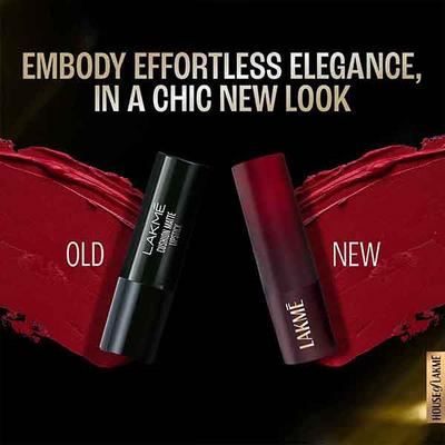Lakme Forever Matte Lipstick, Made With French Rose Oil Extracts, Brown Sugar, 4.5 gm - Lipsticks