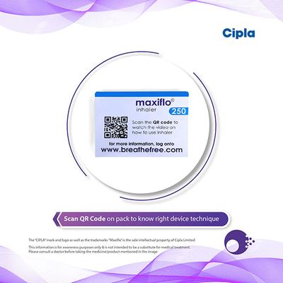 Maxiflo 250 Inhaler 120Md - Asthma/COPD-Ast