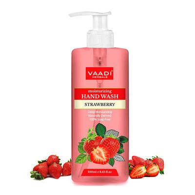 Deep Moisturizing Strawberry Hand Wash 250 ml - Hand Wash & Soaps
