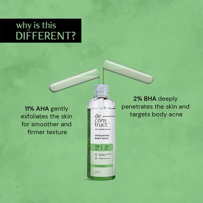 Deconstruct SALICYLIC ACID Body Wash 200ml - Shower Gels & Body Wash