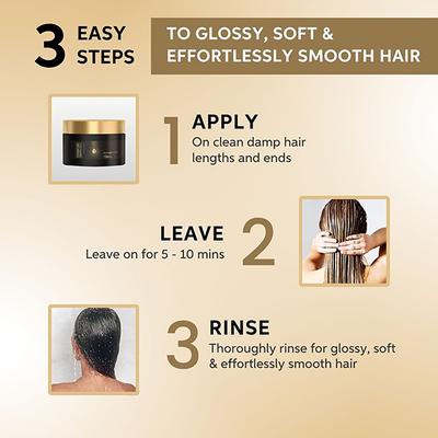 Sebastian Professional Dark Oil Lightweight Hair Mask 150 ml - Hair Masks & Packs