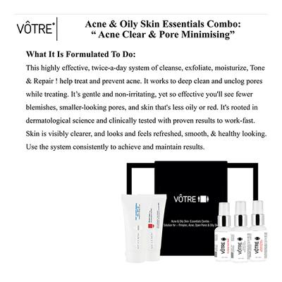 Votre Acne & Oily Skin Essential Combo 1's - Facial Kits