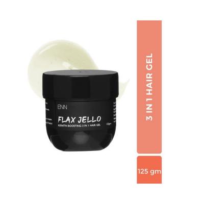 Enn Flax Jello Keratin Boosting Hair Styling Gel 125gm - Hair Gels & Waxes