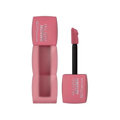 Maybelline New York Superstay Teddy Tint - Lip and Cheek Color, Knee High 5 ml - Liquid Lipsticks